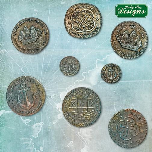 Silicone Mould Treasure Coins
