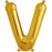 Alphabet Balloon Gold 16in V *Clearance*