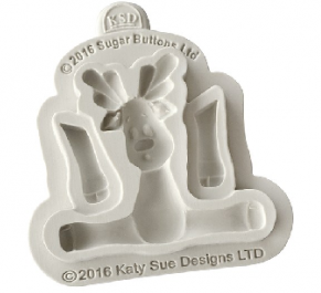 Silicone Mould Reindeer Large