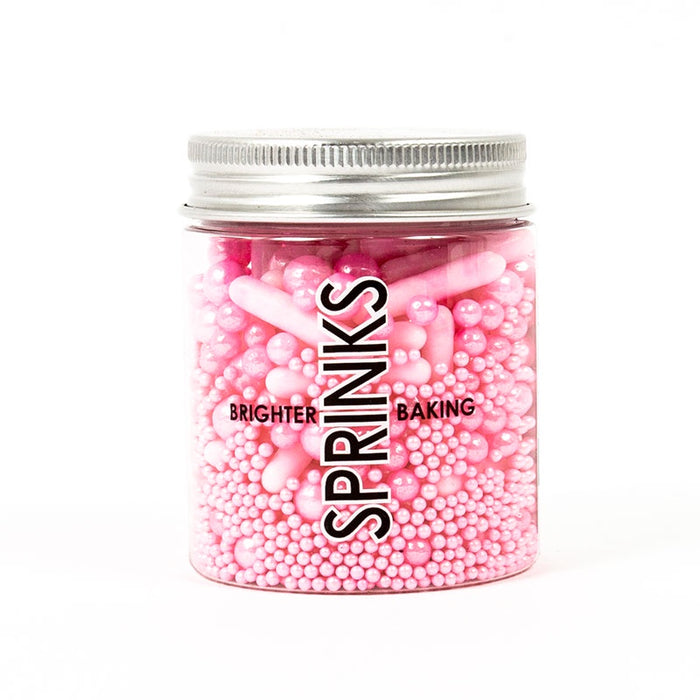 Sprinkles Shapes Bubble & Bounce Pink 75g