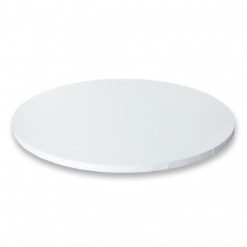 Masonite Board Round White 12in