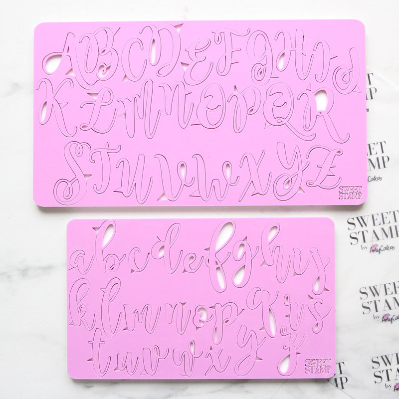 Stamp Set Elegant Upper & Lower