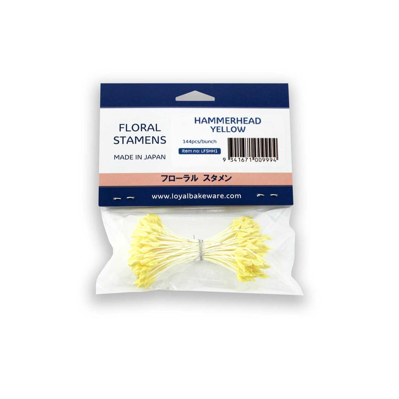 Stamen Hammerhead Yellow 144pc