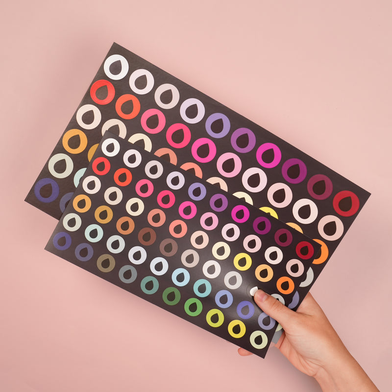 Aqua Blend Swatch Spots