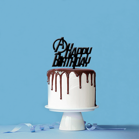 Topper Happy Birthday Superhero