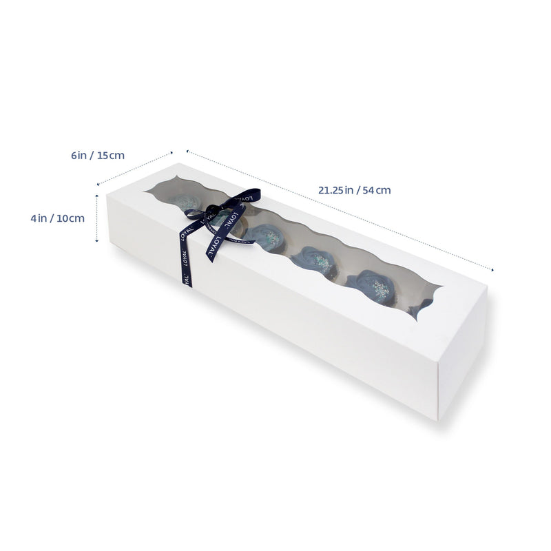 Cupcake Box Long 12 Hole