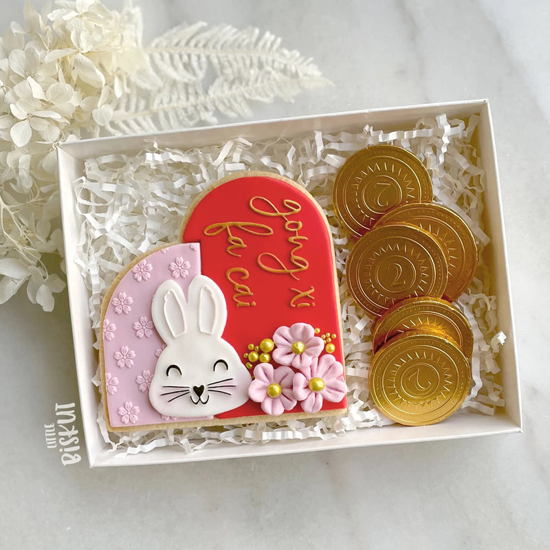 Debosser Pattern Plate 'Little Biskut' Cherry Blossom