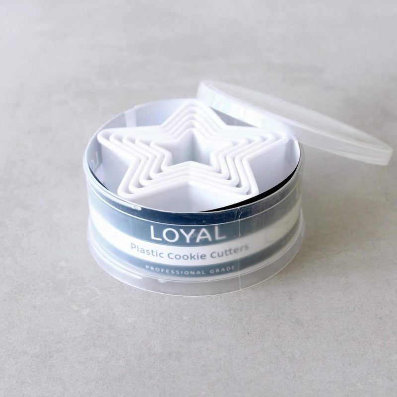 Plastic Cutter Star 6pc