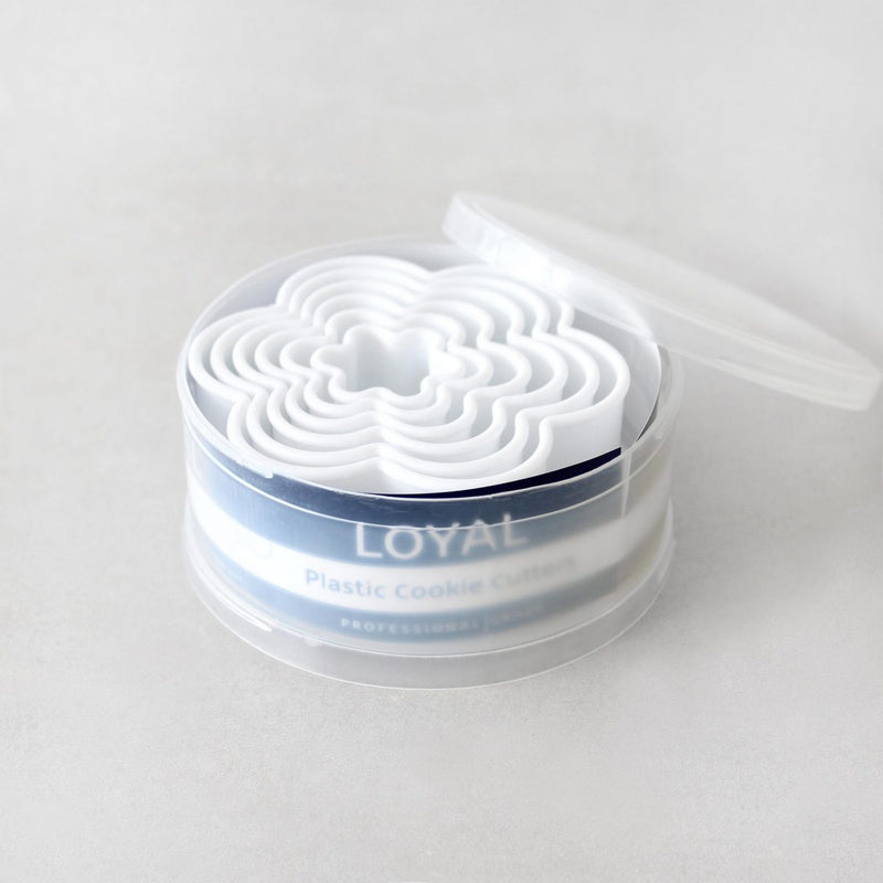 Plastic Cutter Petal 6pc