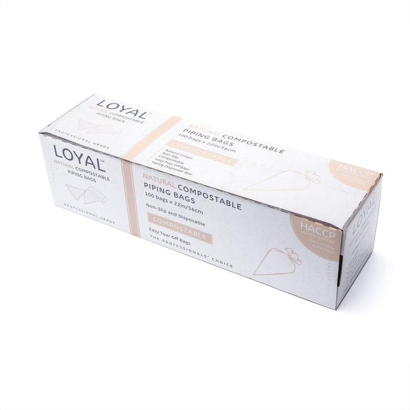 Compostable Piping Bag Natural 22in 100pc