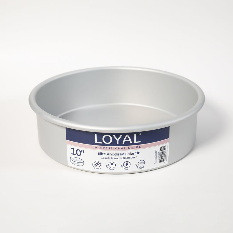 Elite Anodised Cake Tin Round