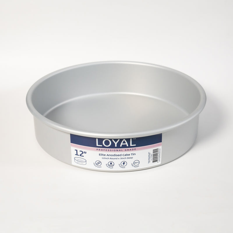 Elite Anodised Cake Tin Round