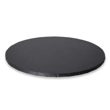 Masonite Board Round Black 13in
