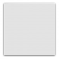 Drum Board Square White 12in