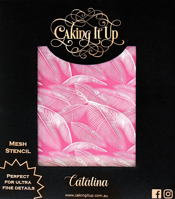 CAKING IT UP MESH STENCIL CATALINA