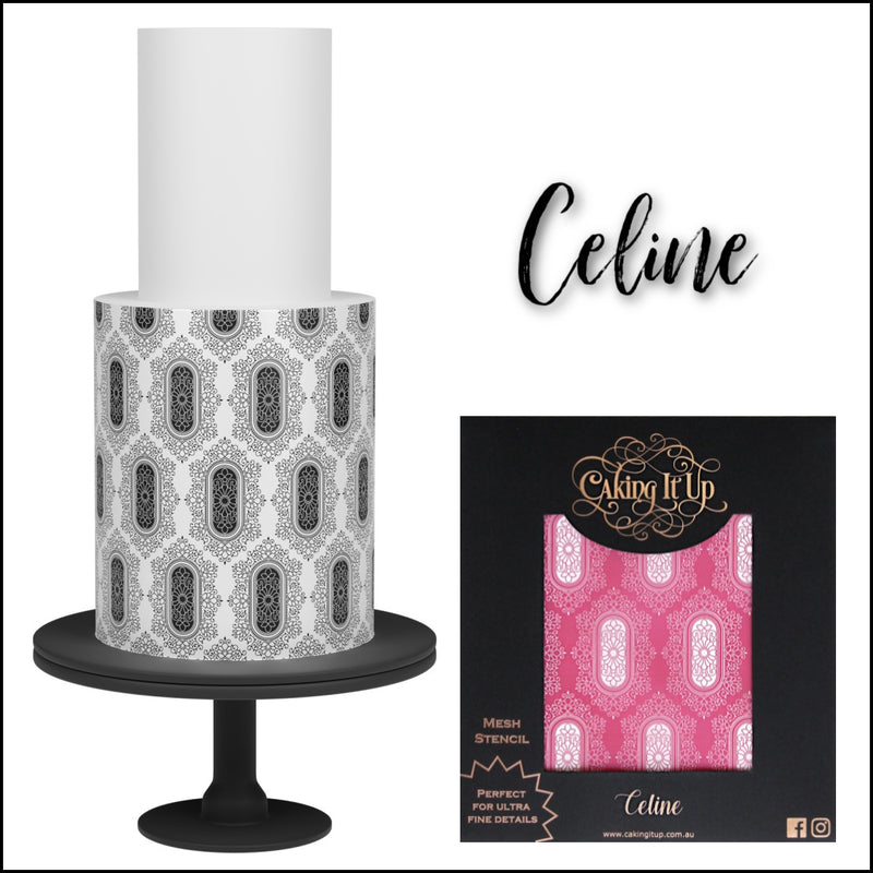 Mesh Stencil Celine