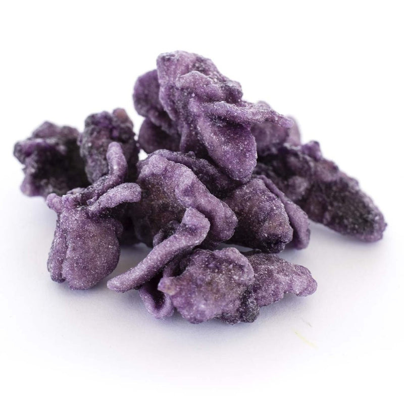 DRIED EDIBLE CRYSTALLISED VIOLETS 100G