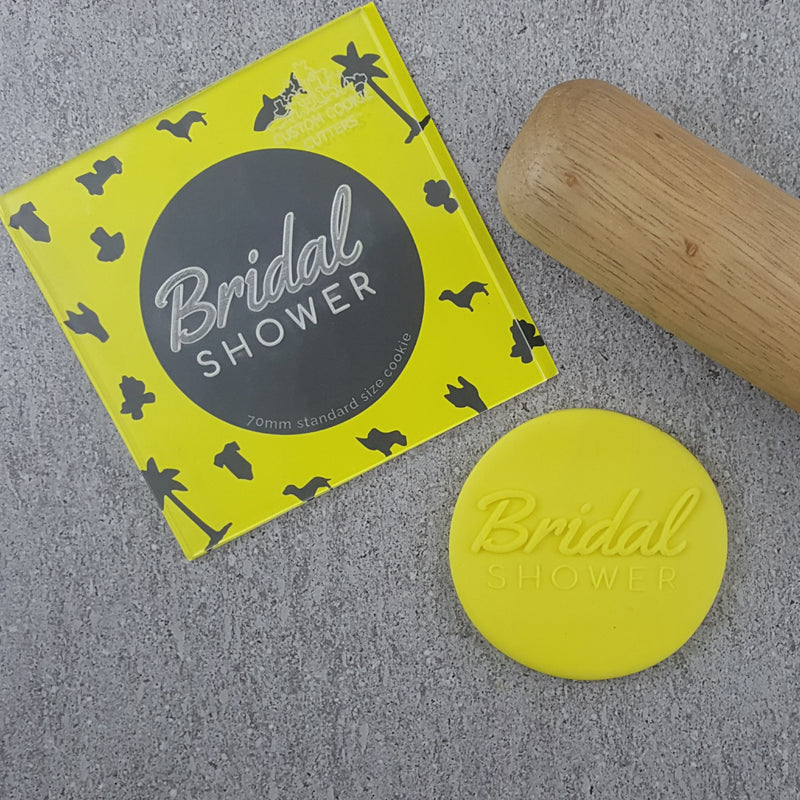 Debosser Plate Bridal Shower