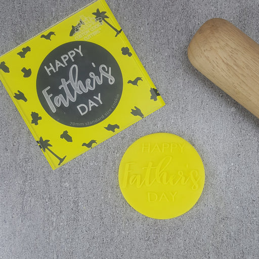 DEBOSSER PLATE HAPPY FATHER'S DAY