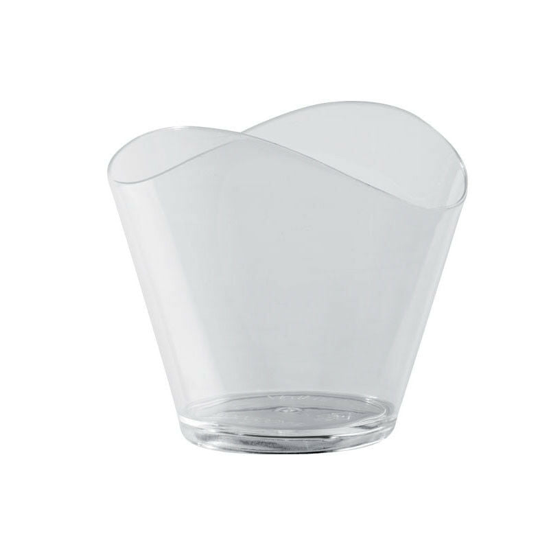 Dessert Cup Round Wave 50ml 100pc
