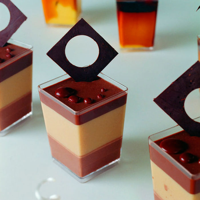 Dessert Cup Square 60ml 100pc