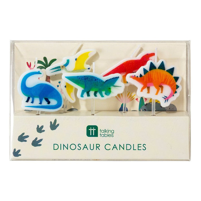 Candles Dinosaur 5pc