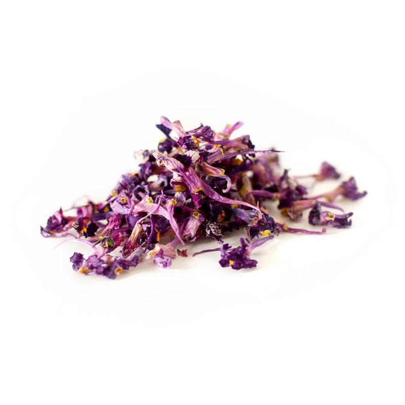 Dried Edible Organic Linaria Purple 2g