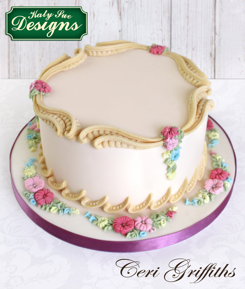 Silicone Mould Floral Drop