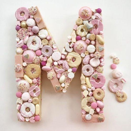 COOKIE CAKE CUTTERS LETTER M/W