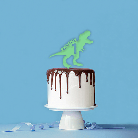 Topper Block Name & Age T-Rex