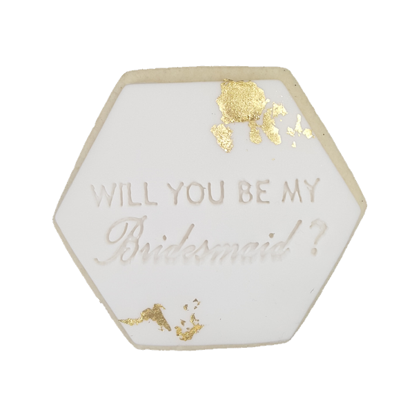 STAMP EMBOSSER WILL YOU BE MY BRIDESMAID?