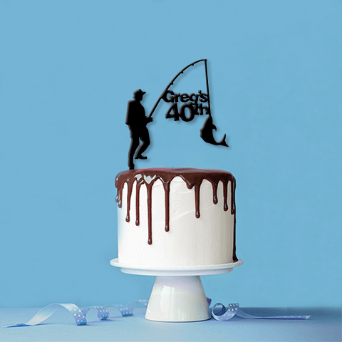 Topper Block Name & Age Fisherman