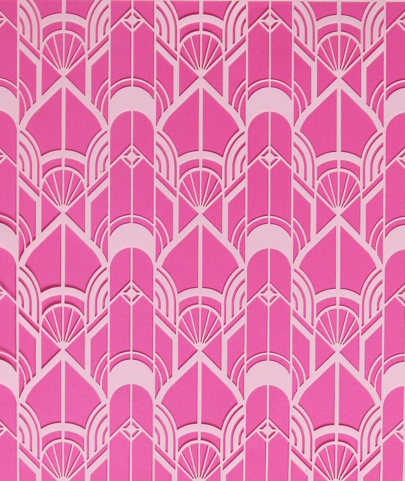 Acrylic Stencil Fontaine