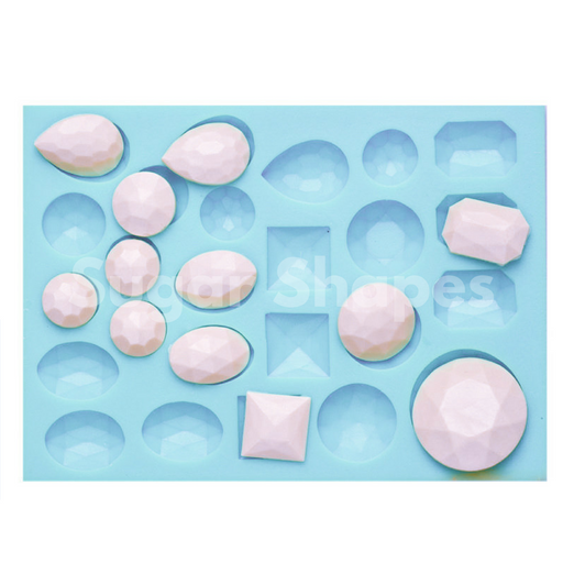 Silicone Mould Gem Assorted