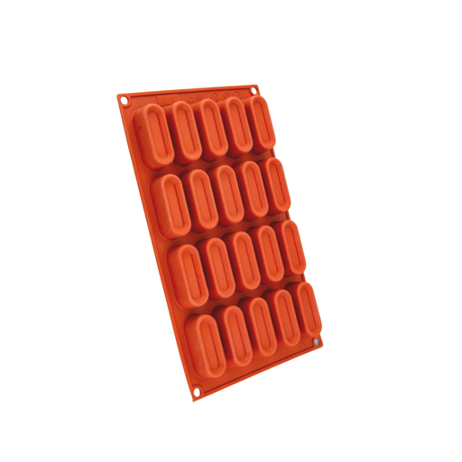 Silicone Mould Long Oval 20 Hole