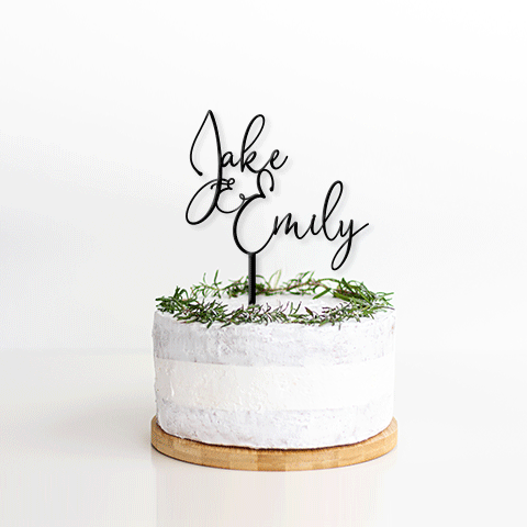 Topper Handwritten Double Name 2