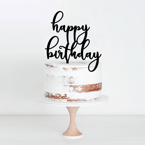 Topper Happy Birthday 2