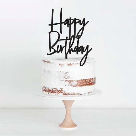 Topper Happy Birthday 4
