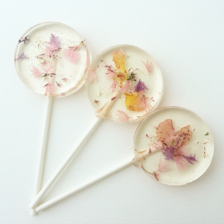 Plastic Candy Mould Lollipop Round Small