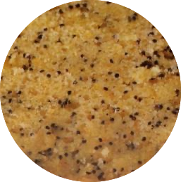 Naked Orange & Poppy Seed Cake Round