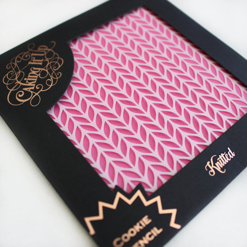 Cookie Stencil Knitted