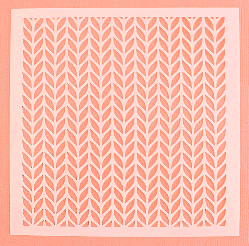 Cookie Stencil Knitted