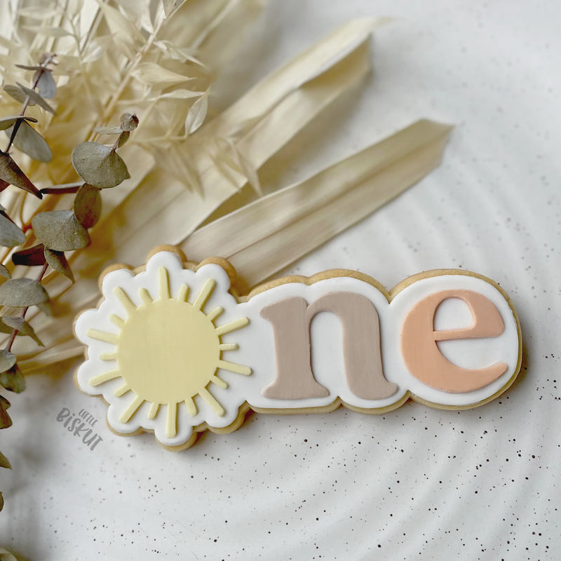 Stamp Debosser With Cutter 'Little Biskut' Sun One