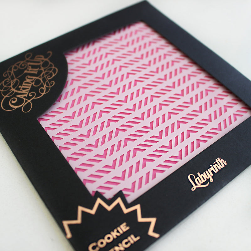 Cookie Stencil Labyrinth