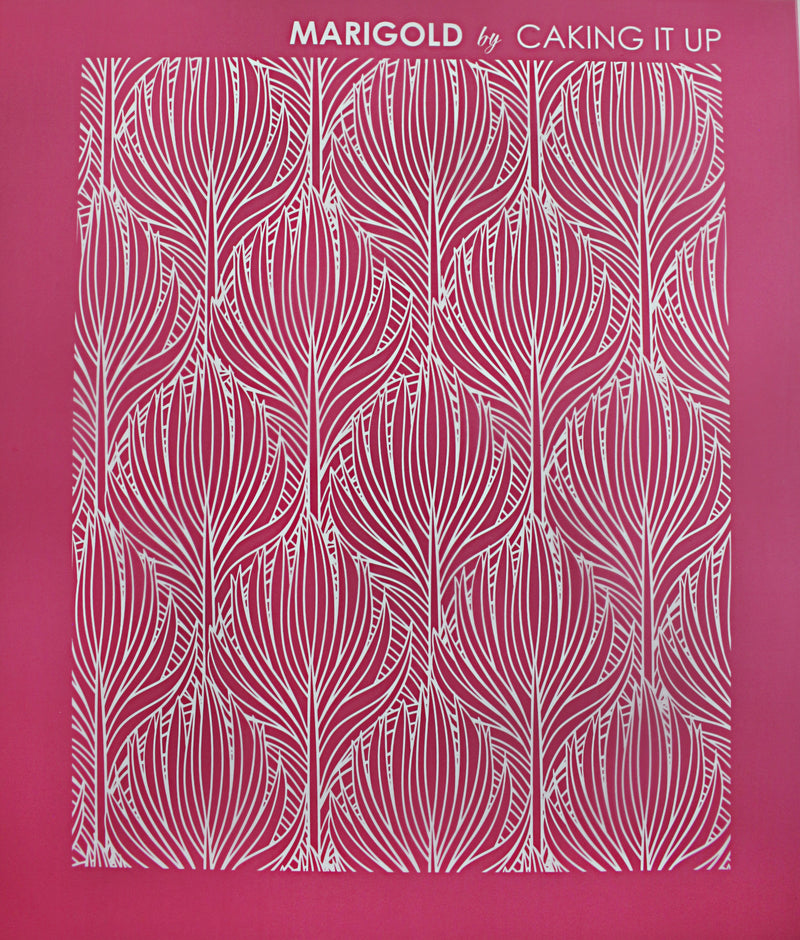 Mesh Stencil Marigold