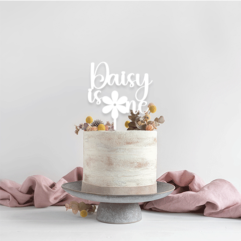 Topper  Name Is One With Flower