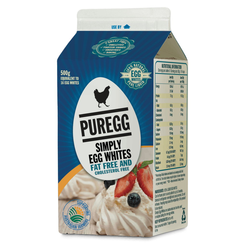 Puregg Simply Egg Whites 500g — Cakers Warehouse