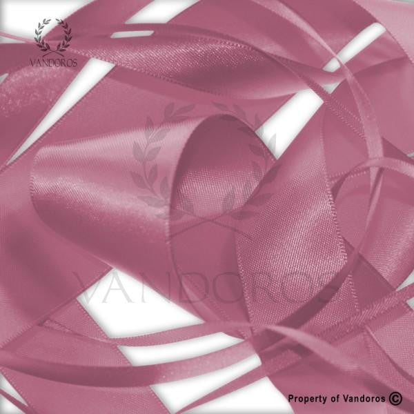 Ribbon Poly Satin Amethyst 15mm