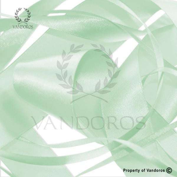 RIBBON POLY SATIN MINT 25MM