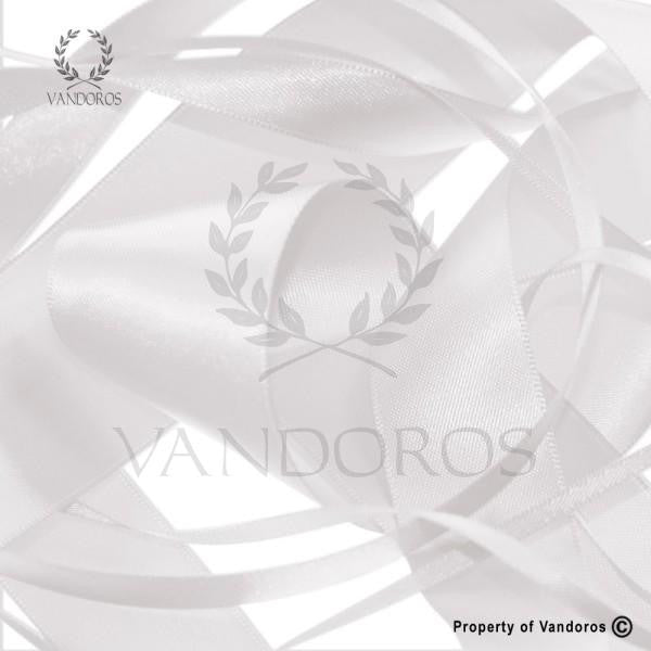 RIBBON POLY SATIN WHITE 38MM